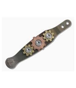 Hinderer Gear Clip Bronze Titanium Pocket Clip 0916