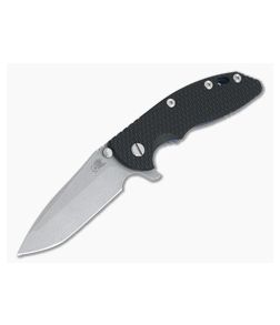 Hinderer XM-18 3.5" Working Finish S45VN Spanto Black G10 Battle Blue Tri-Way Flipper 0988