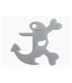 Boker Plus Scurvy Dog Stainless Steel Key Chain Bottle Opener Tool 09BO911