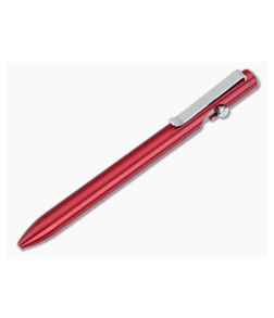 Tactile Turn Standard Bolt Action Pen Aluminum Red