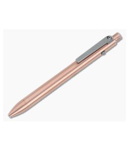 Tactile Turn Side Click Pen Short Copper Ink Pen