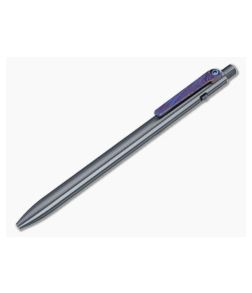 Tactile Turn Standard Slim Side Click Pen Zirconium Timascus Clip