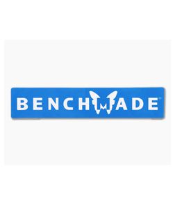 Benchmade Blue and White Wordmark Sticker 100934F