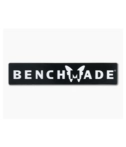 Benchmade Black and White Wordmark Sticker 100935F