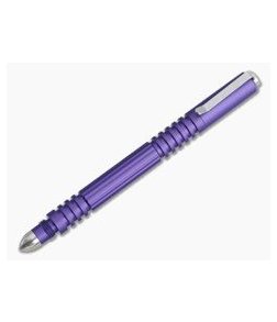 Hinderer Investigator Pen Matte Purple Aluminum Ink Pen