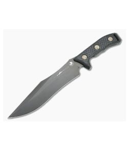 Microtech Arbiter Signature DLC Standard M390 Carbon Fiber Fixed Blade 104-1DLCCFS