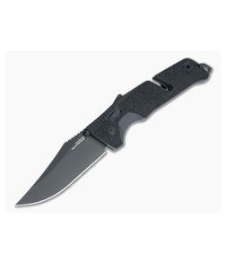 SOG Trident AT Blackout Plain PVD D2 Black GRN AT-XR Lock Assisted Folder 11-12-05-57