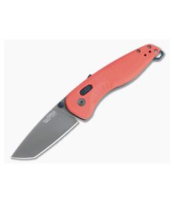 SOG Aegis AT Tanto Rescue Red and Indigo PVD D2 AT-XR Lock Assisted Folder 11-41-08-57