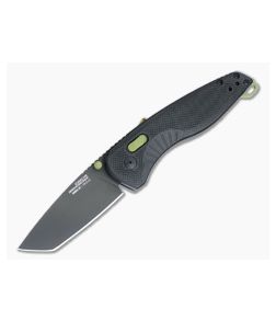SOG Aegis AT Tanto Black and Moss PVD D2 AT-XR Lock Assisted Folder 11-41-09-57