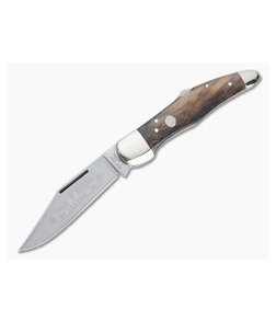 Boker Solingen Folding Hunter Buckskin Bone Back Lock Knife 111011BK