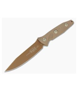 Microtech Socom Alpha G10 Tan PVD Elmax 113-1PVDTN