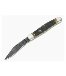 Boker Solingen Stockman Castle Burg Limited Ancient Oak Acid Washed O1 Slip Joint 113985