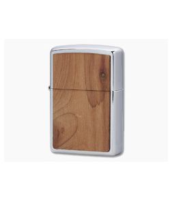 Zippo Windproof Lighter Woodchuck USA Cedar Wood 29900