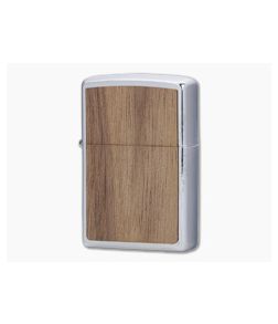 Zippo Windproof Lighter Woodchuck USA Walnut 49039