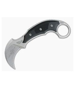 Microtech Iconic Fixed Karambit Left Hand Carry Stonewashed 204P 118-10L