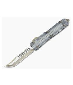 Microtech Ultratech Hellhound Clear Top Two-Tone Bronzed Automatic 119-13CL-01