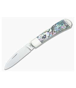 Case Tribal Lock Abalone Handle Back Lock 12011