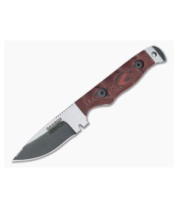 Dawson Knives Handyman Specter 3V Red/Black G10 Fixed Blade