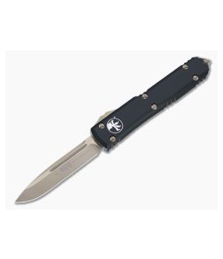 Microtech Ultratech S/E Bronzed M390 Drop Point Black OTF Automatic Knife 121-13