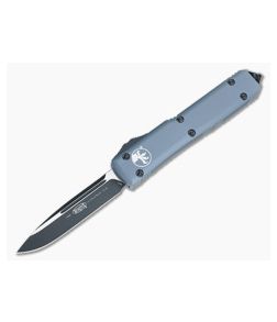 Microtech Ultratech Gray CC Drop Point OTF Automatic Knife 121-1CCGY