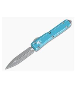 Microtech Ultratech Distressed Turquoise CC Double Edge Apocalyptic M390 OTF Automatic Knife 122-10DTQ