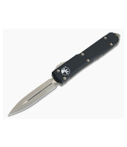 Microtech Ultratech Bronzed 204P Double Edge Black OTF Automatic Knife 122-13