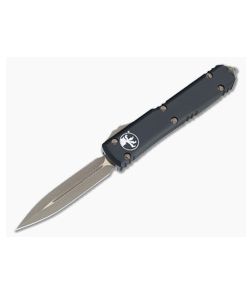 Microtech Ultratech D/E Bronzed Apocalyptic M390 Double Edge Black OTF Automatic Knife 122-13AP