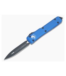 Microtech Ultratech Blue OTF Double Edge M390 Automatic Knife 122-1BL-M390