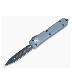Microtech Ultratech Gray CC Double Edge OTF Automatic Knife 122-1CCGY