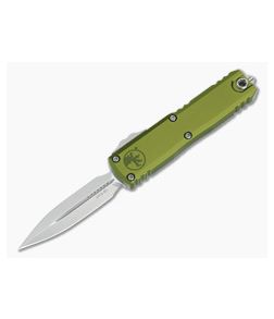 Microtech UTX-85 D/E Gen III OD Green Stonewash
