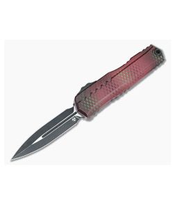 Microtech Cypher II D/E Red X-51 Signature Series