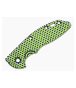 Hinderer Knives XM-18 3.5" Handle Scale Textured Toxic Green and Black G10 1258
