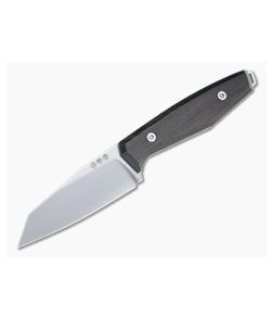 Boker Solingen Daily Knives AK1 Reverse Tanto Grenadill Wood RWL34 Fixed Blade 127502
