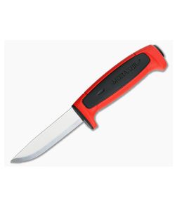 Mora of Sweden Basic 511 Red and Black 125 Year Anniversary Edition Carbon Blade 12772