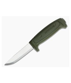 Mora of Sweden Basic 511 Military Green Fixed Knife Carbon Blade 12809