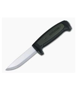 Mora of Sweden Basic 511 Carbon Black and Military Green Fixed Blade 13249