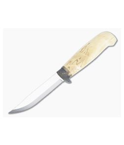 Marttiini Knives Lynx Bronze Curly Birch Fixed Blade 134012C
