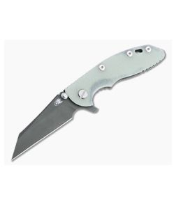 Hinderer XM-18 3" Wharncliffe 20CV Jade G10 Battle Black DLC Tri-Way Pivot Flipper 1342