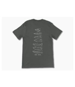 Buck Knives Buck Blades Charcoal Cotton T-Shirt | Large