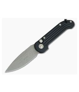 Microtech LUDT Apocalyptic CTS-204P Plain Edge Black Automatic Knife 135-10AP