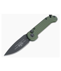 Microtech LUDT Black Standard M390 OD Green Automatic Knife 135-1OD