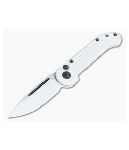 Microtech LUDT Storm Trooper White Automatic Knife 135-1ST