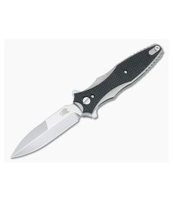 Hinderer Maximus Flipper Bayonet Stonewashed 20CV Black G10 Tri-Way Folder 1350