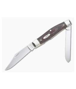 Case Moose Smooth Rustic Red Richlite Slip Joint 13623