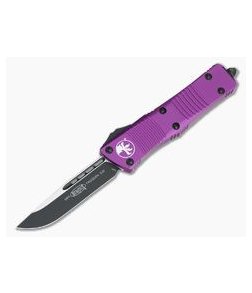 Microtech Troodon Violet S/E Standard Black CTS-204P OTF Automatic 139-1VI