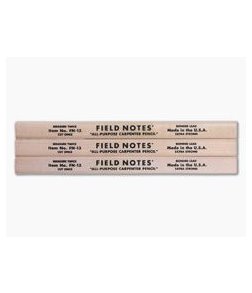 Field Notes Carpenter Pencil 3-Pack FSC-Certified Wood FN-13