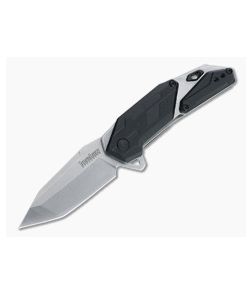 Kershaw Jetpack Stonewashed Tanto Black GFN Assisted Liner Lock Flipper 1401