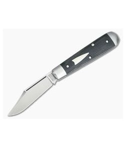Tidioute Cutlery #14 Clip Blade SFO Lick Creek Boys Knife Black Canvas Micarta