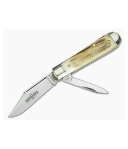 Northfield UN-X-LD #14 2 Blade Lick Creek Boys Knife Sambar Stag 03