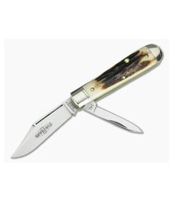 Northfield UN-X-LD #14 2 Blade Lick Creek Boys Knife Sambar Stag 05